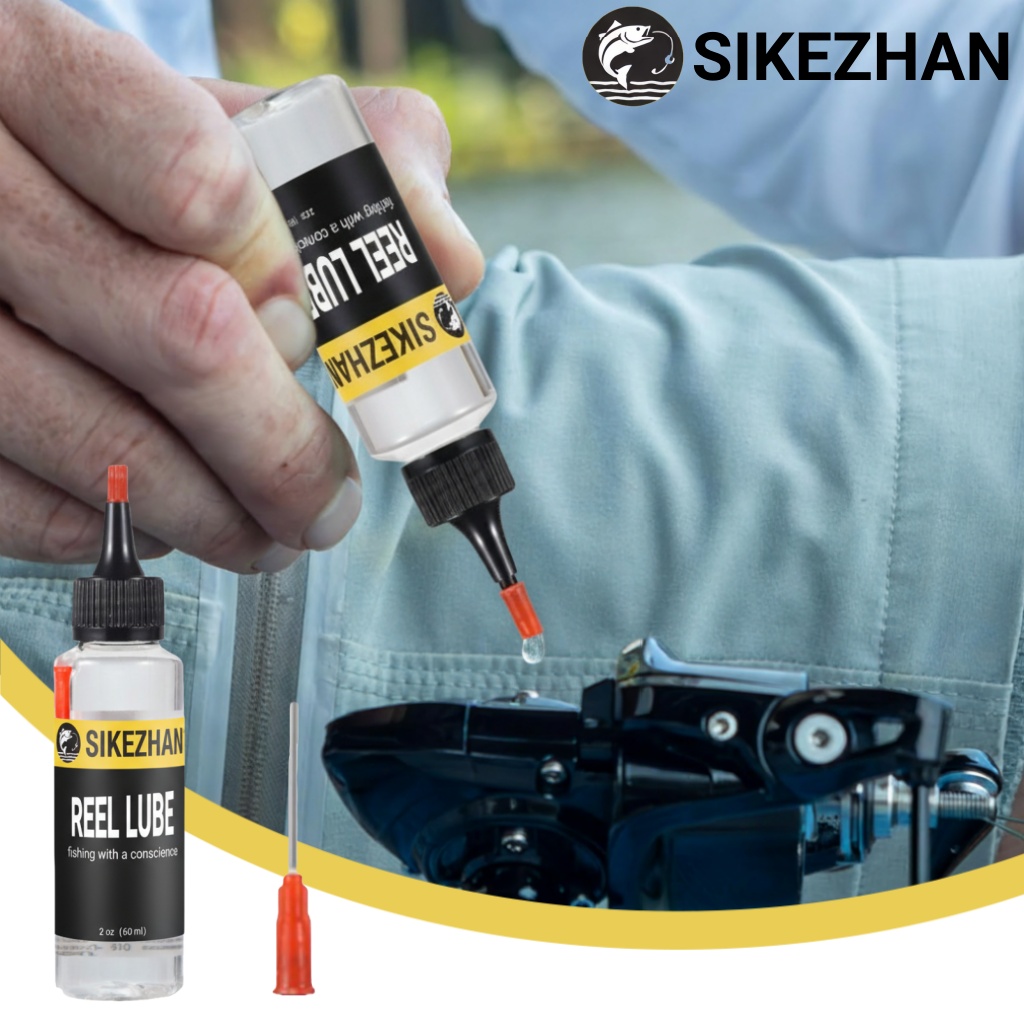 Reel Repair Kit - Schmieröl in Marinequalität mit Präzisionsöler für