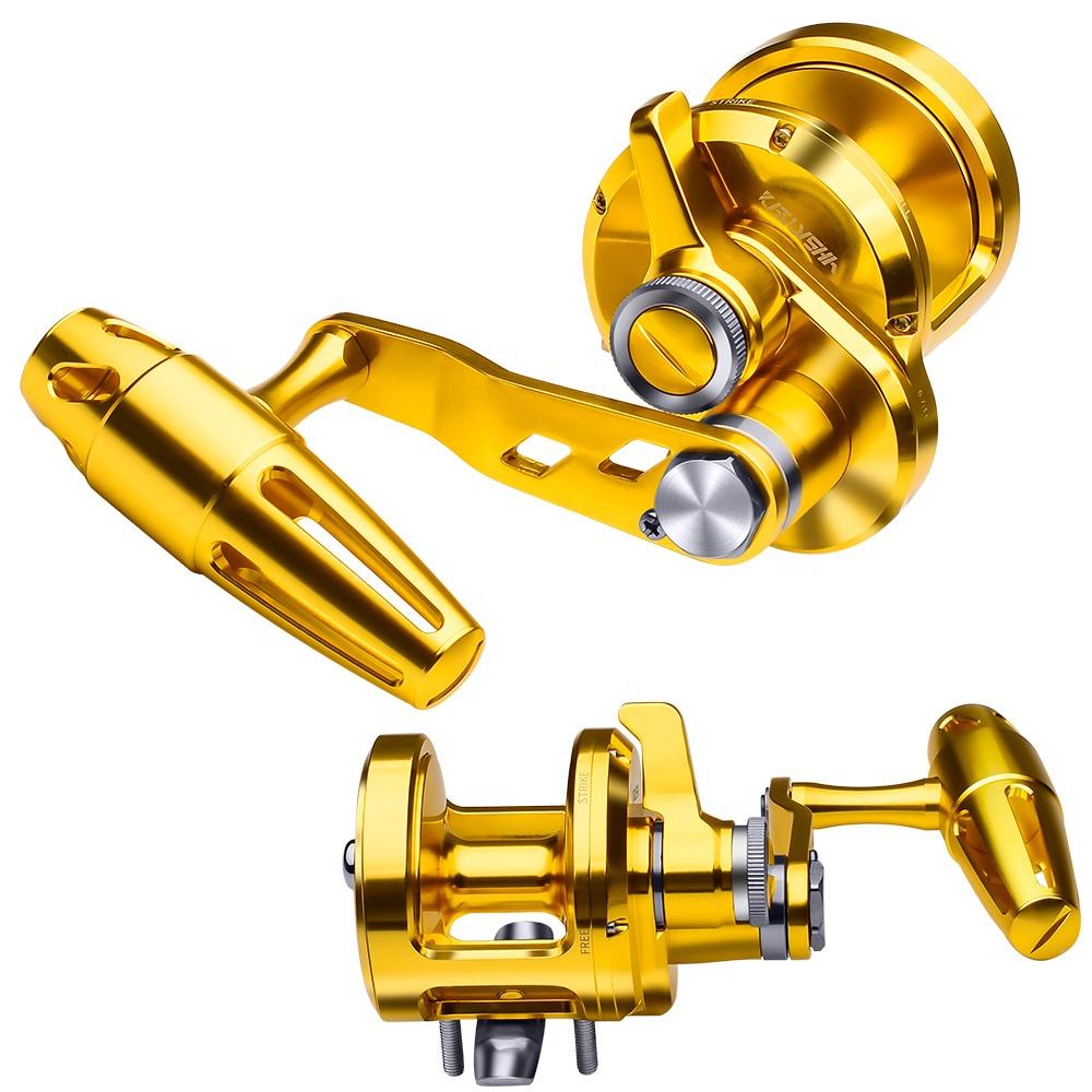 Trolling Reel - PRO BEROS Trolling-Rolle 5,7:1 Hochgeschwindigkeits-Jigging-Rolle aus