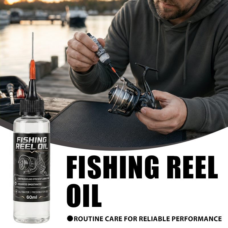 Reel Repair Kit - Angelrollenöl Schmiermittel Flüssige Wartungsformel für Salzwasser-