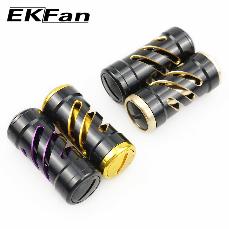 Spinning Reel - EKFan Aluminiumlegierung Spinning Baitcasting Angelrollenknopf für