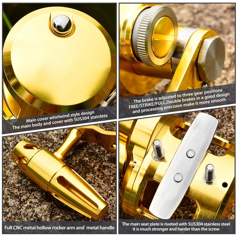 PRO BEROS Trolling-Rolle 5,7:1 – Trolling Reel Bewertung und Preis