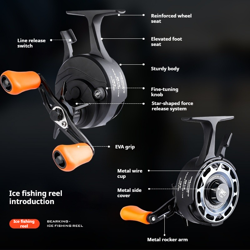 Winter-Eisangelrolle, Mikro-Sp – Ice Fishing Reel Bewertung und Preis